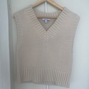 Cropped sweater vest from & other stories